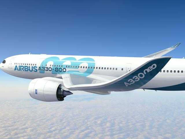A330neo in-flight