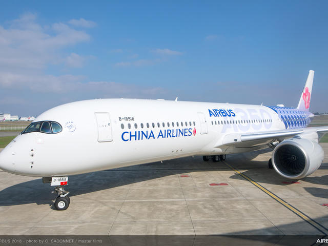 A350 XWB China Airlines special livery