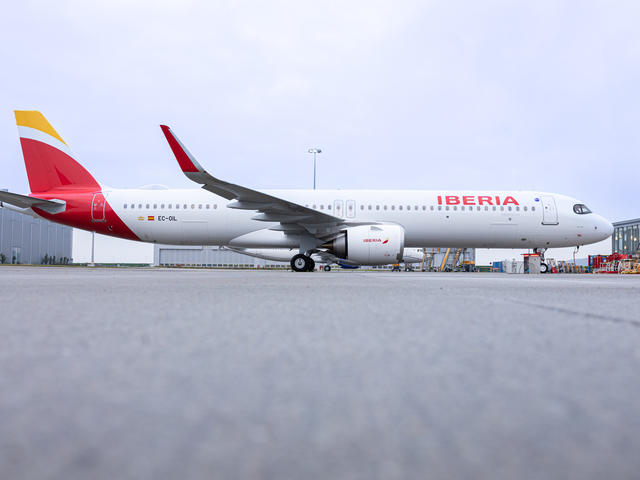 Airbus delivers first A321XLR to Iberia