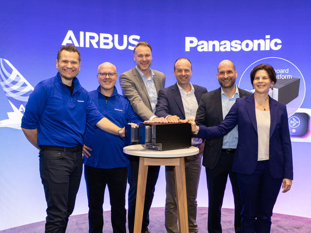 Airbus and Panasonic Avionics to co-develop the future Connected Aircraft platform