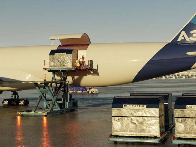 A350F door rendering
