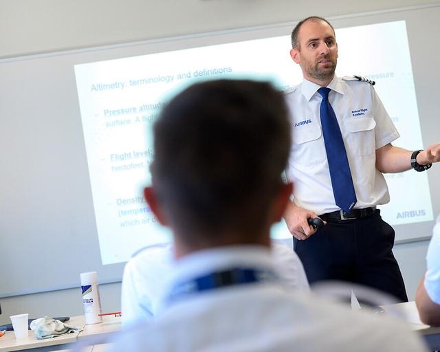 Airbus Flight Academy instructor Airbus Flight Academy instructor