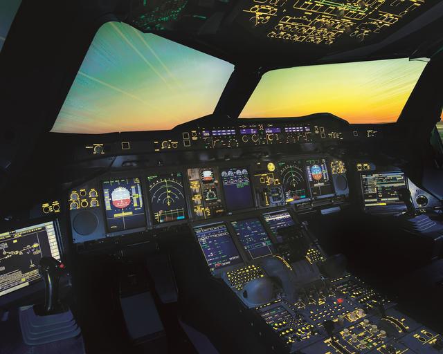 Airbus simulation GO5 A picture of a Full Flight Simulator