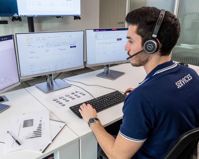 Person in call Person in call