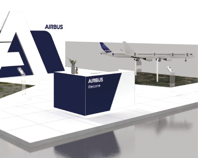 Airbus booth preview wings india Airbus booth preview wings india