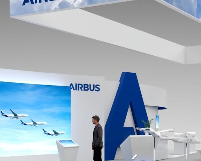 Airbus stand - Cropped banner