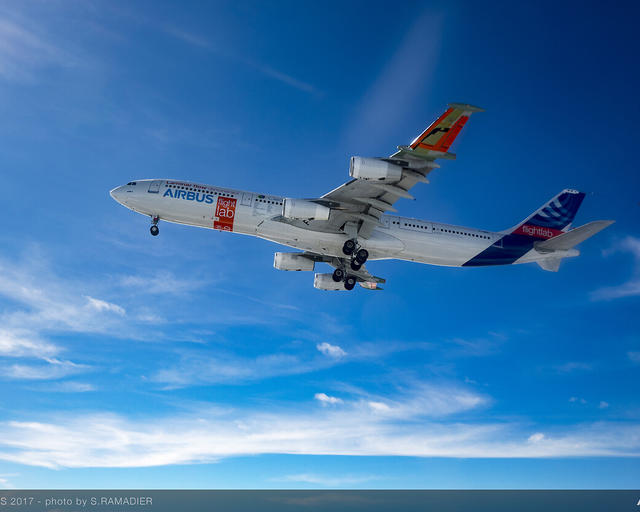 A340 laminar flow BLADE demonstrator first flight A340 laminar flow BLADE demonstrator first flight