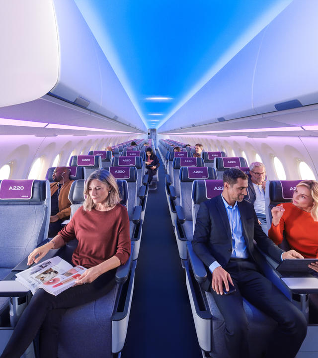 A220 Airspace cabin