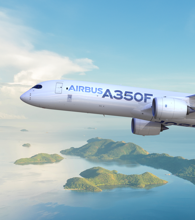 A350F in flight A350F in flight