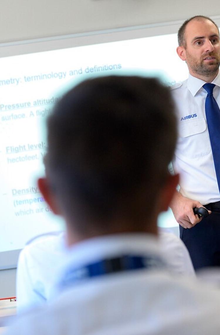 Airbus Flight Academy instructor