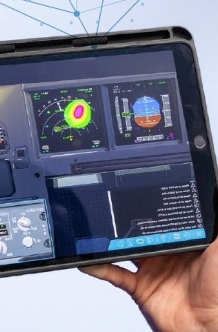 MATe Suite displayed on a tablet
