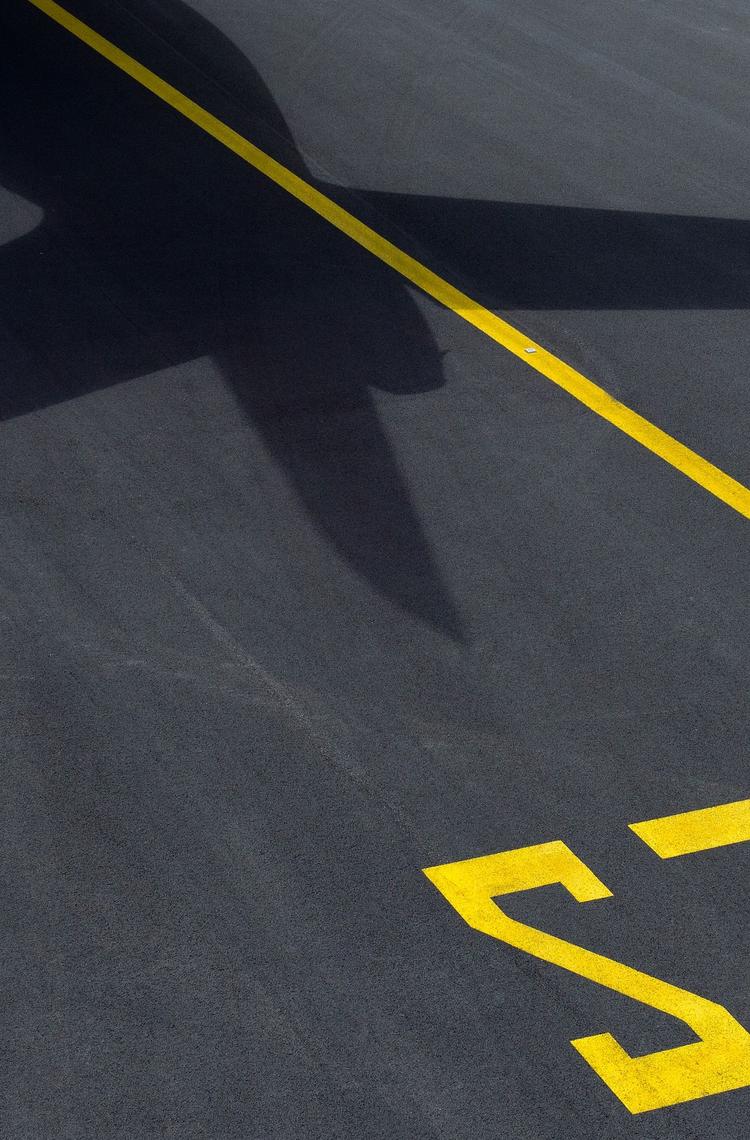 Aircraft Shadow Runway