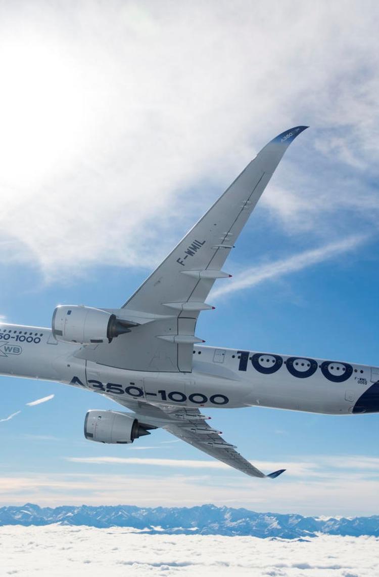 A350-1000 at the Singapore Airshow 2022