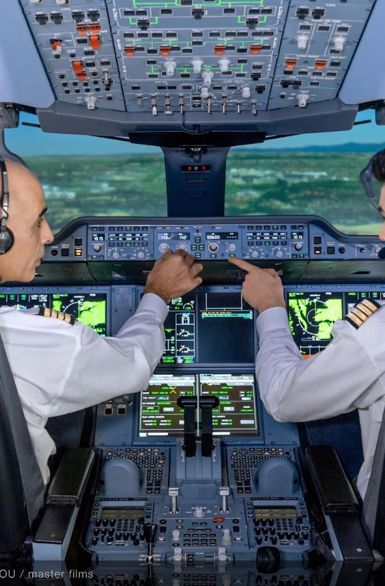 pilots in training
