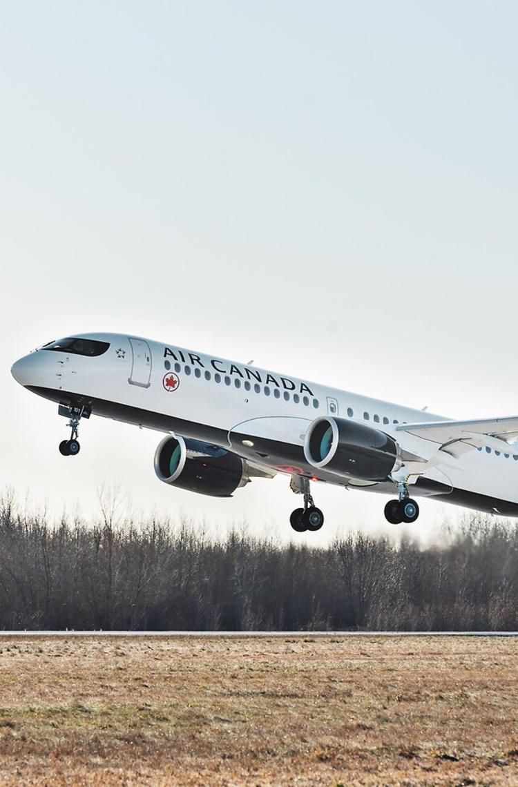 Aircanada a220-300-takes-off 