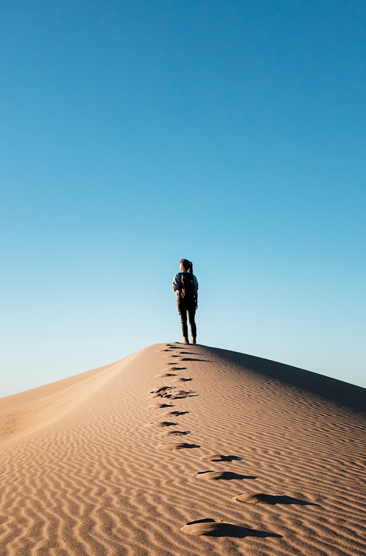 women in a desert women in a desert