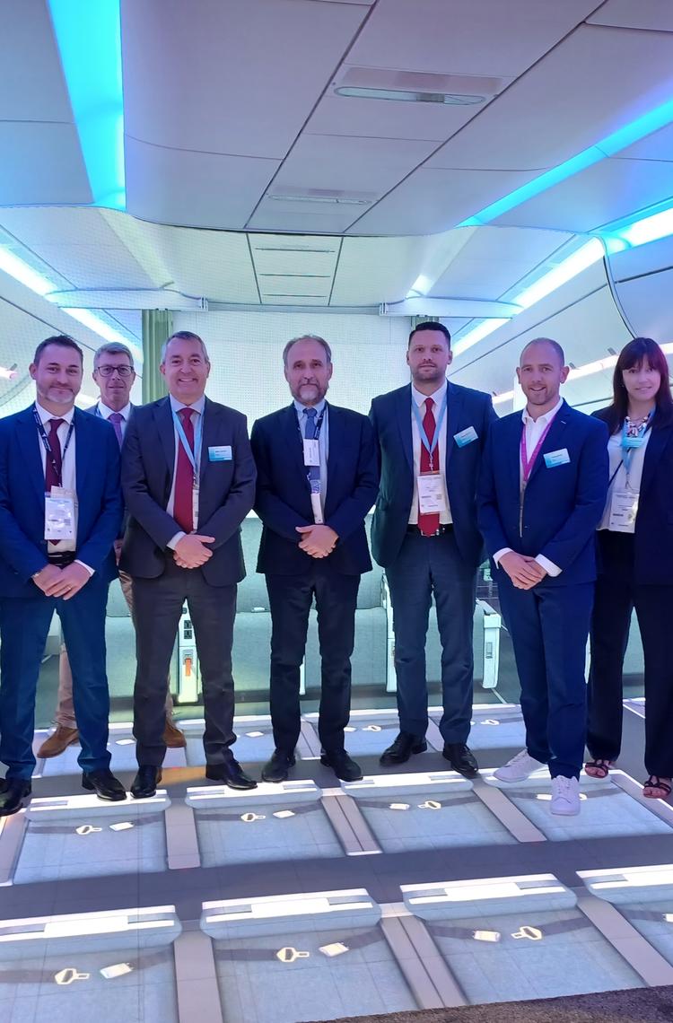 ITA A350 cabin retrofit deal team