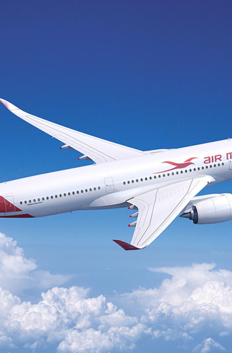 Mauritius A350 Mauritius A350 flying