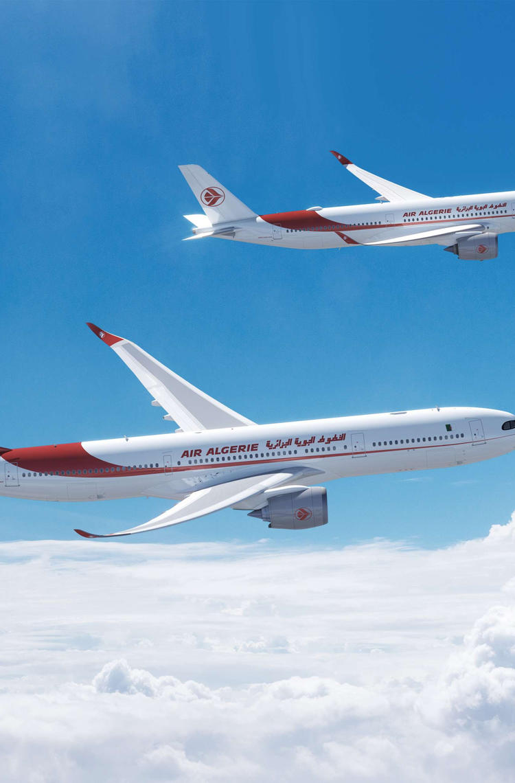 Air Algérie deal Air Algérie A330neo and A350 flying in formation