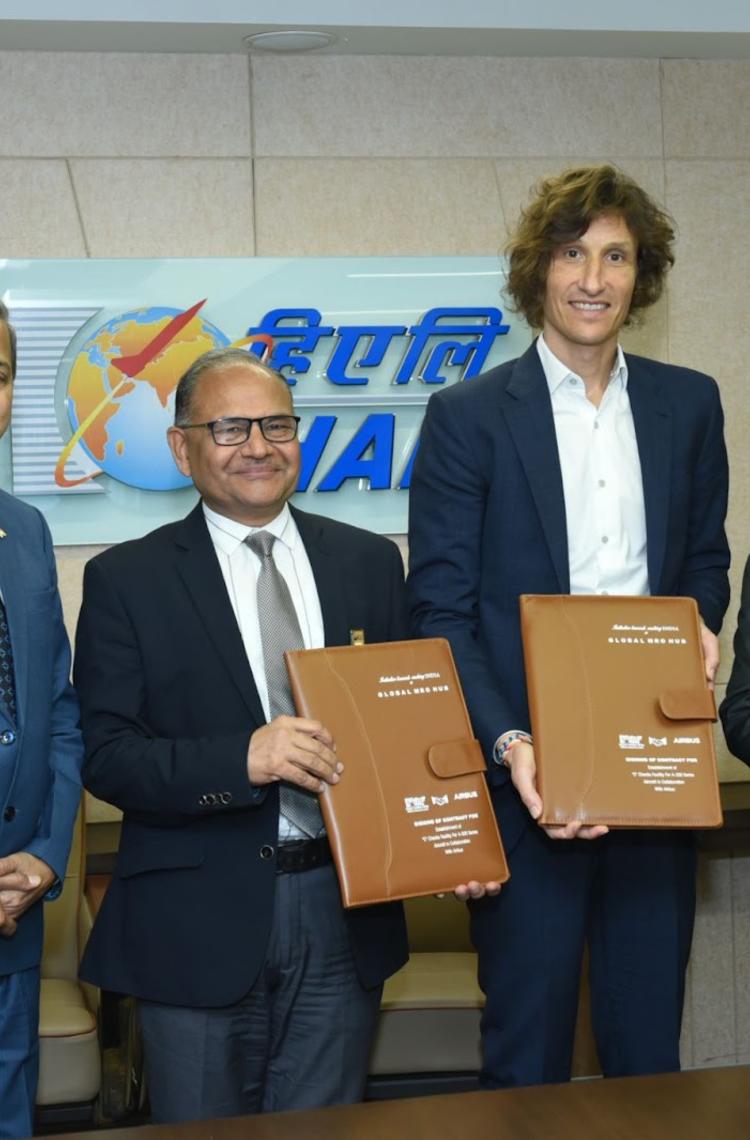 Airbus and HAL signature ceremony