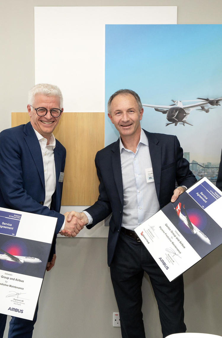 Qantas signs for Skywise Predictive Maintenance