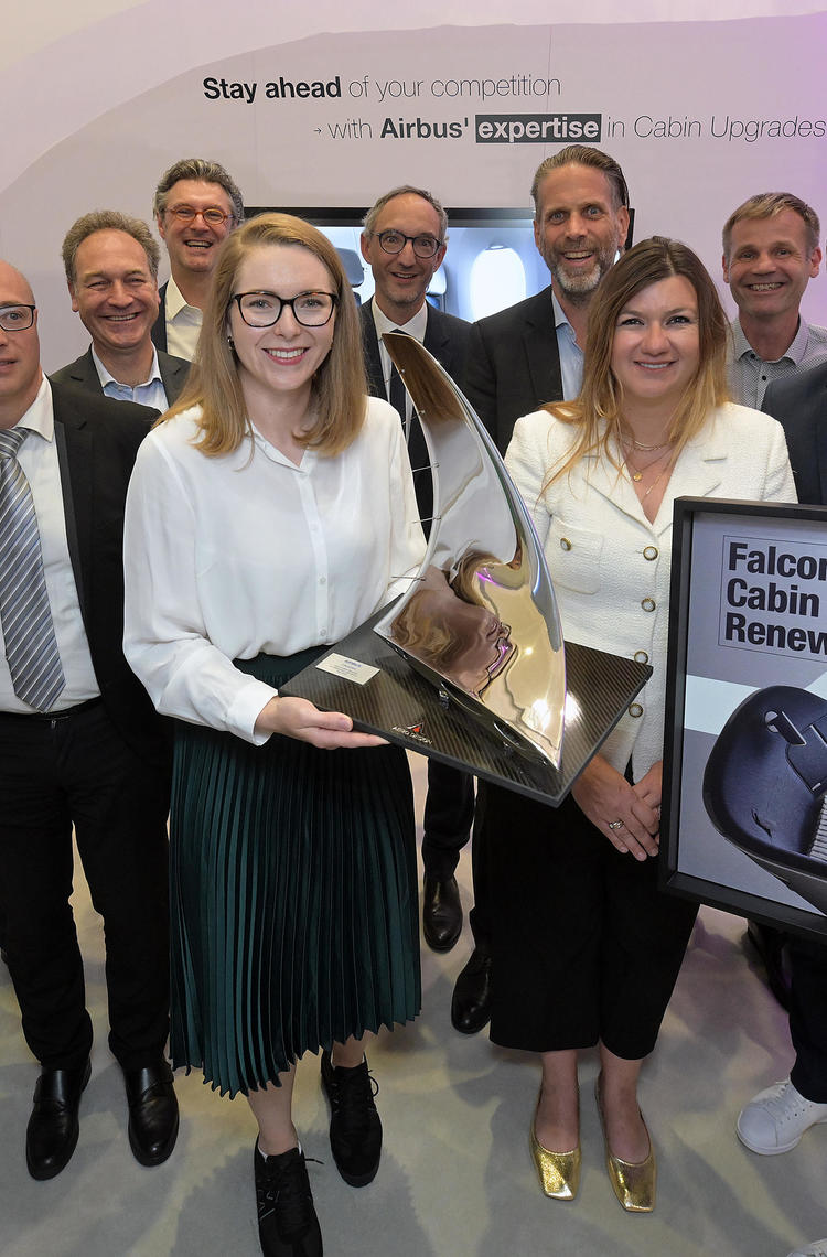 Finnair celebrates collaboration with Airbus during AIX 2024