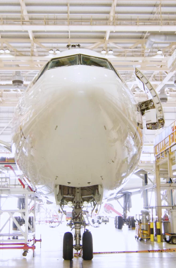 A330neo hangar A330neo hangar