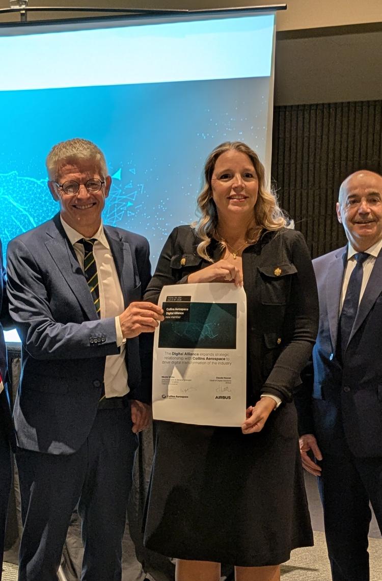 Airbus welcomes Collins Aerospace as a new member of the Digital Alliance