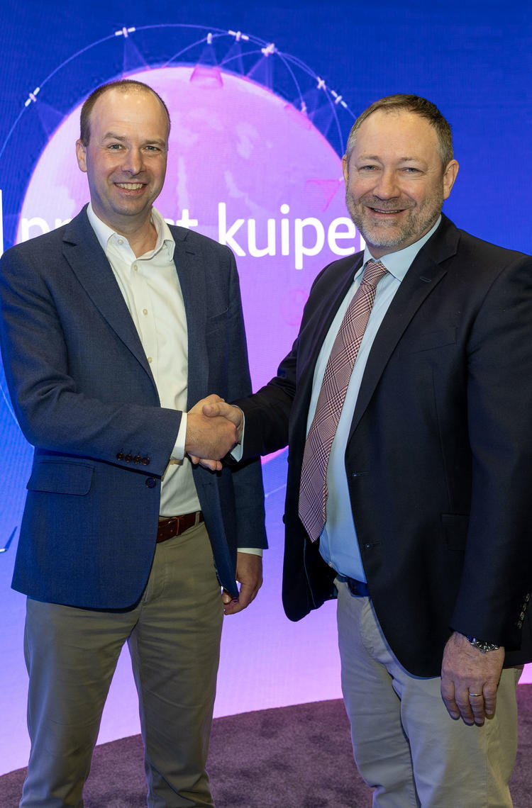 Tim Sommer and Dr Dylan Browne at AIX 2025