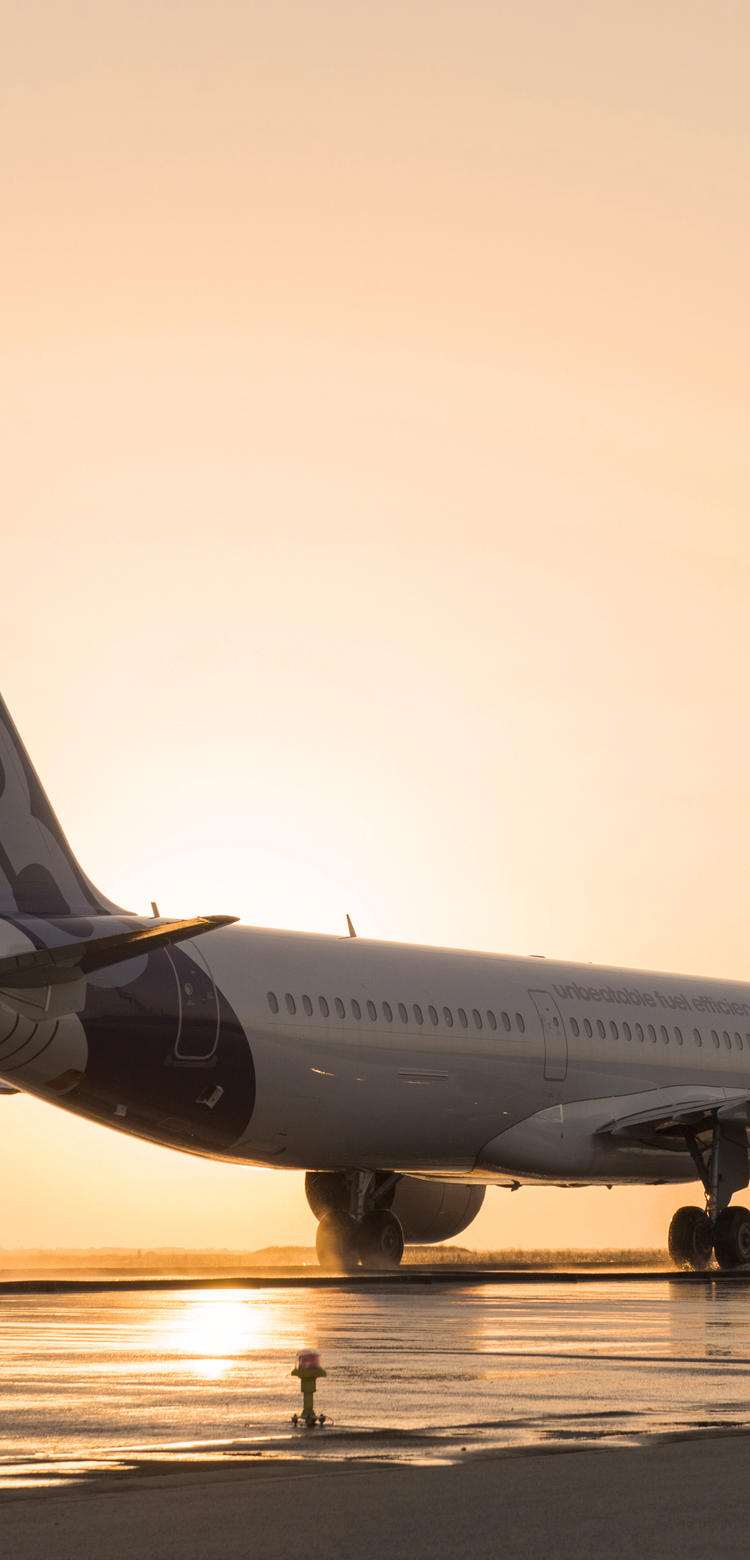 A321neo preparing for its next flight