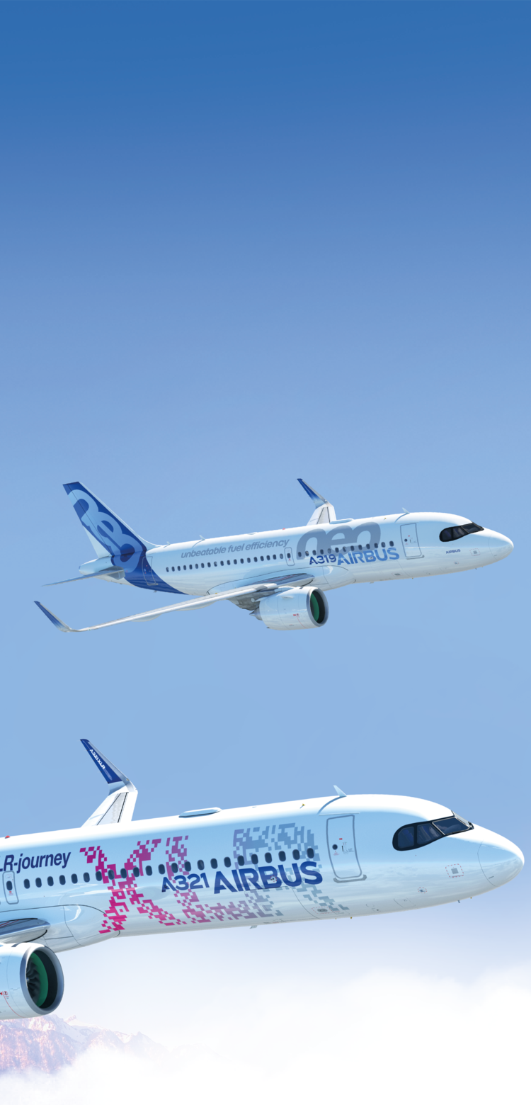 A320 family in flight