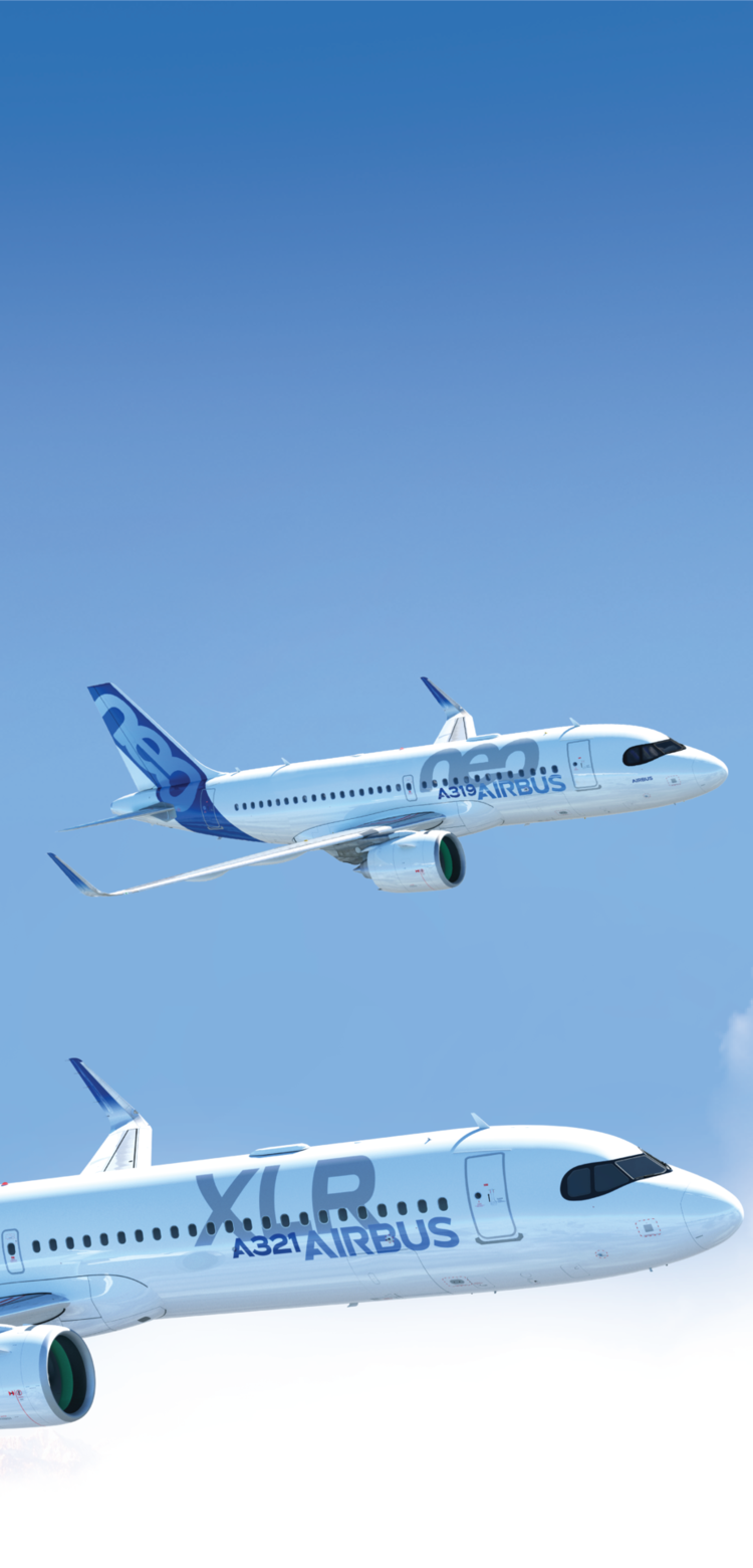 A320 family in flight