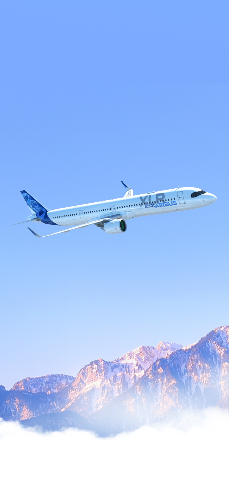 A321XLR flying A321XLR flying