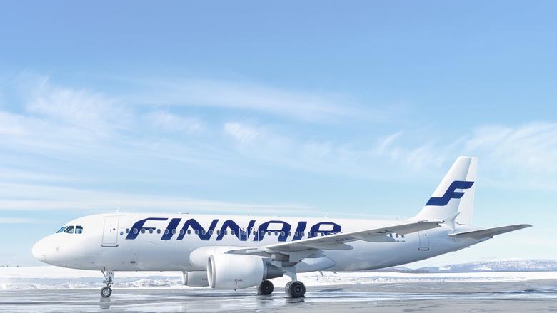 Finnair A320 runway