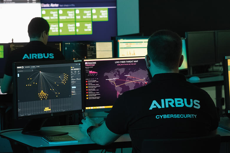 Airbus cybersecurity team Airbus “cyber bodyguards” provide peace of mind during the COVID-19 pandemic